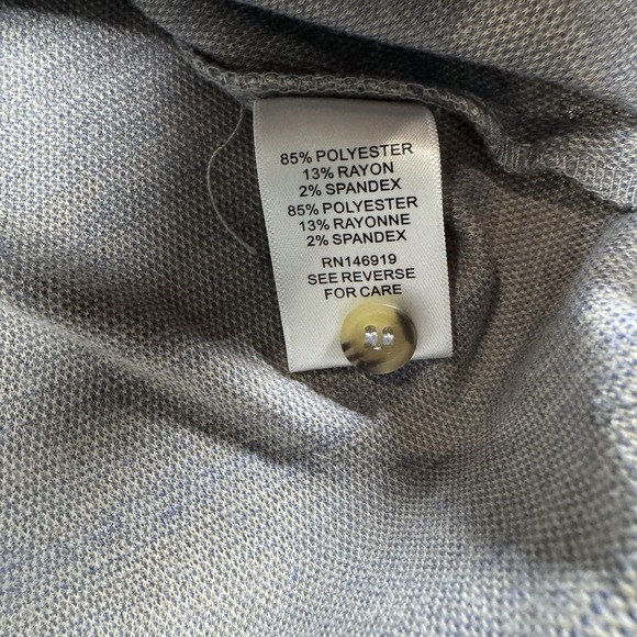 Casa Cabana Women's Light Blue & Beige Flannel Size Medium - Picture 4 of 10